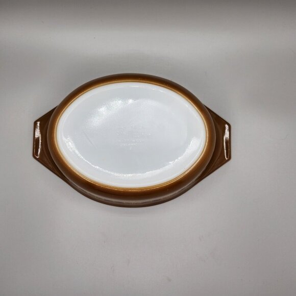 Promo Vintage Pyrex Regency 043 Oval Casserole Dish NO LID 1965 1.5 Qt Read - Picture 6 of 10